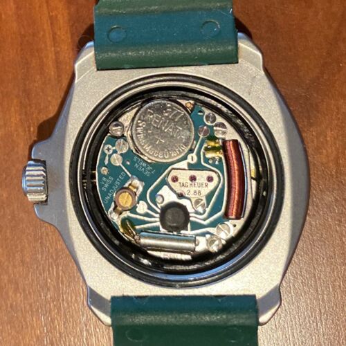 TAG HEUER Formula 1 WA1412 Green Stainless Quartz Ladies Watch 