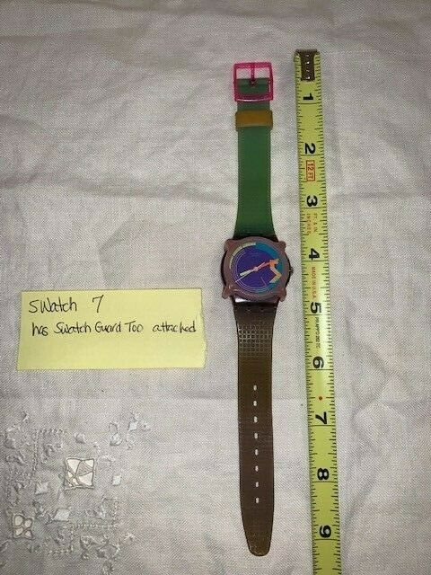 Swatch watch guards on sale 80s