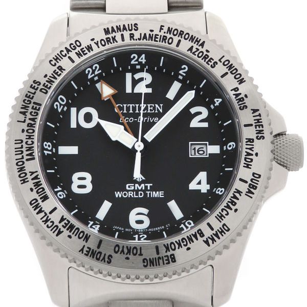 [CITIZEN] Citizen "Promaster Eco Drive LAND Series GMT" BJ7100-82E Men ...