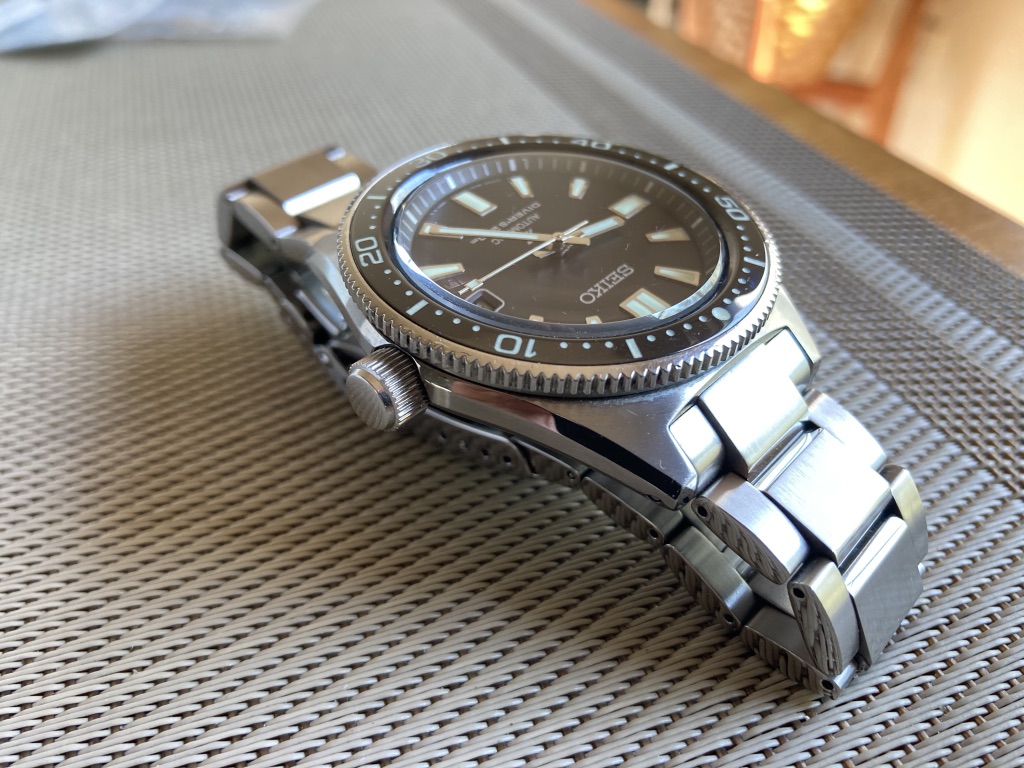 WTS Seiko SBDC051 with upgraded handset and lumed ceramic bezel