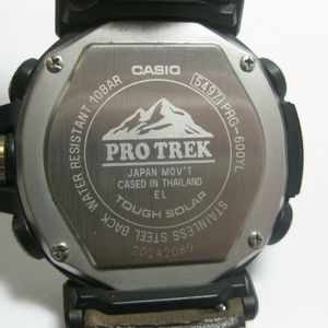 Cool Casio Pro Trek Prg 600yl 5jf Triple Sensor Solar Watch Men S Watchcharts