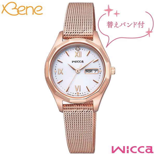 CITIZEN Citizen Wicca Wicca Solar Watch Pink Gold KH3-568-13