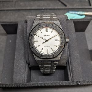 AP OAK NH35 A MOD フロステッド カスタム Another AP Royal Oak Skeleton Mod, which one looks better