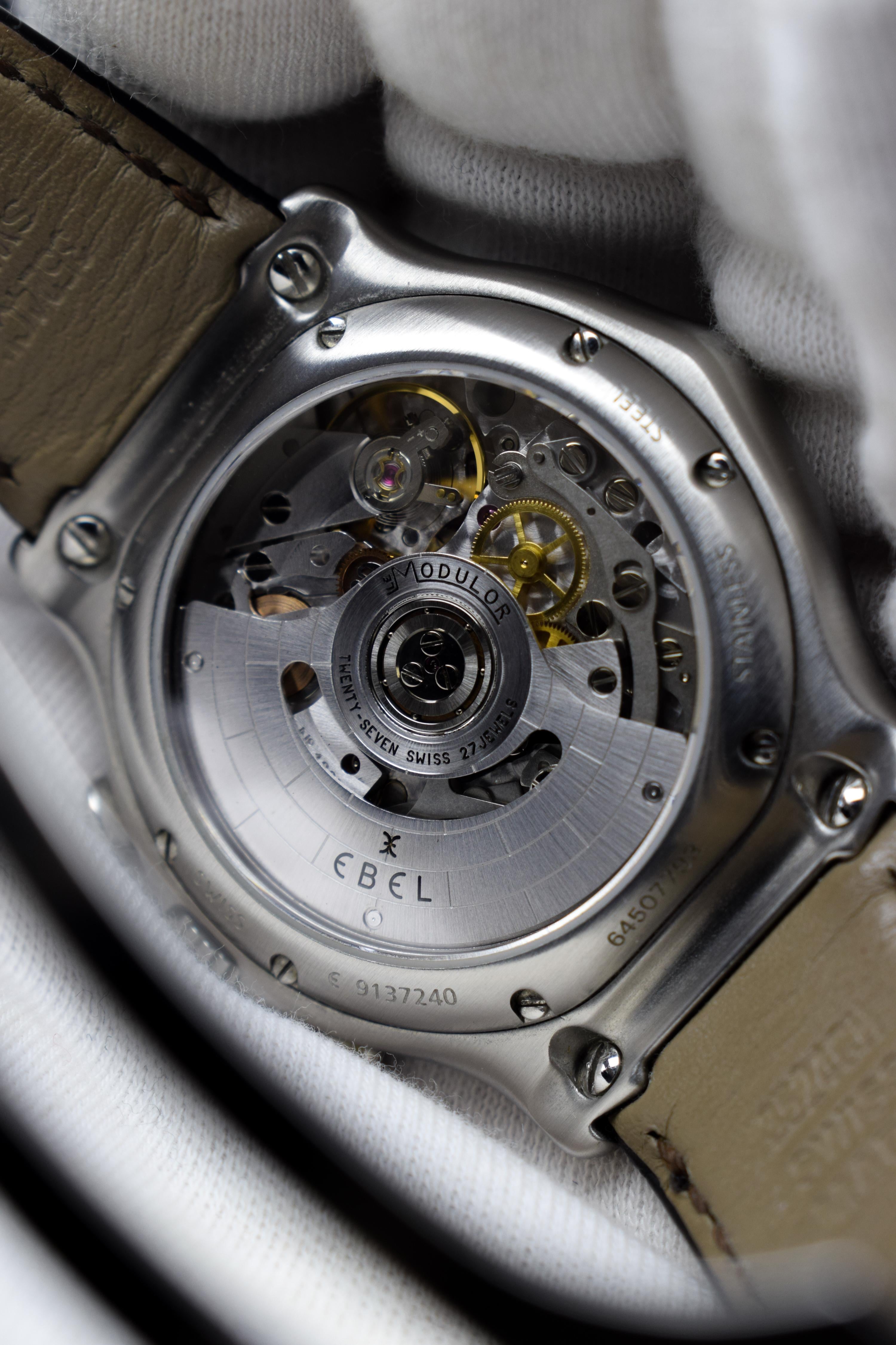 Cadran Ebel Le Modulor Orange - Référence EBE 1911 001 - Neuf Avec étiquettes - Pour Montre De Collection