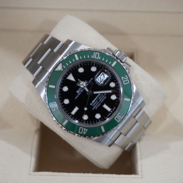 FS: Rolex Submariner Ceramic Starbucks/Kermit - 2021 MINT 126610LV ...