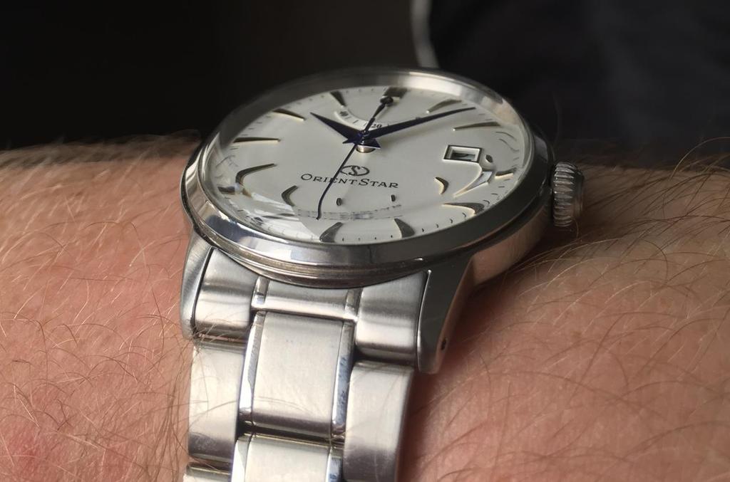 FS: Orient Star Classic 'Blue Hands' SEL05003W0 | WatchCharts