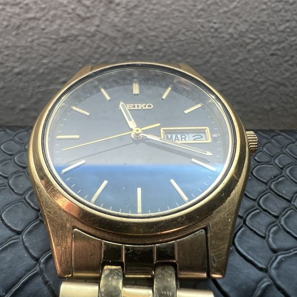 Seiko Quartz 37mm. Working Condition 7N43-9046 | WatchCharts Marketplace