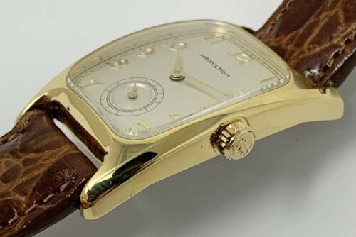 Vintage Hamilton Boulton 6186 Registered Edition 15 Jewel Quartz