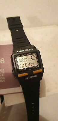 CASIO VINTAGE WATCH J-51 LOT RARE NOS JOGGING LCD DEADSTOCK