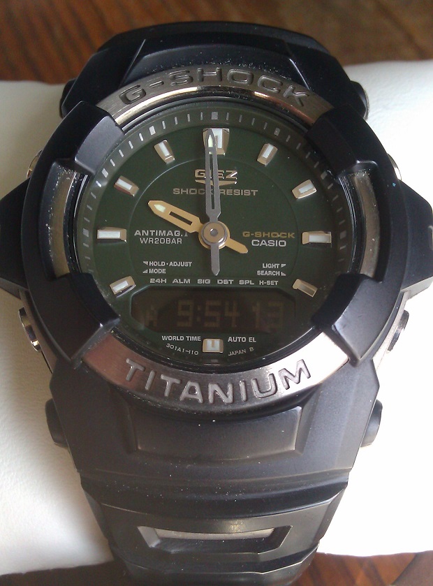 FS: Casio Giez GS-310 Titanium Screw-Back G-Shock: $110