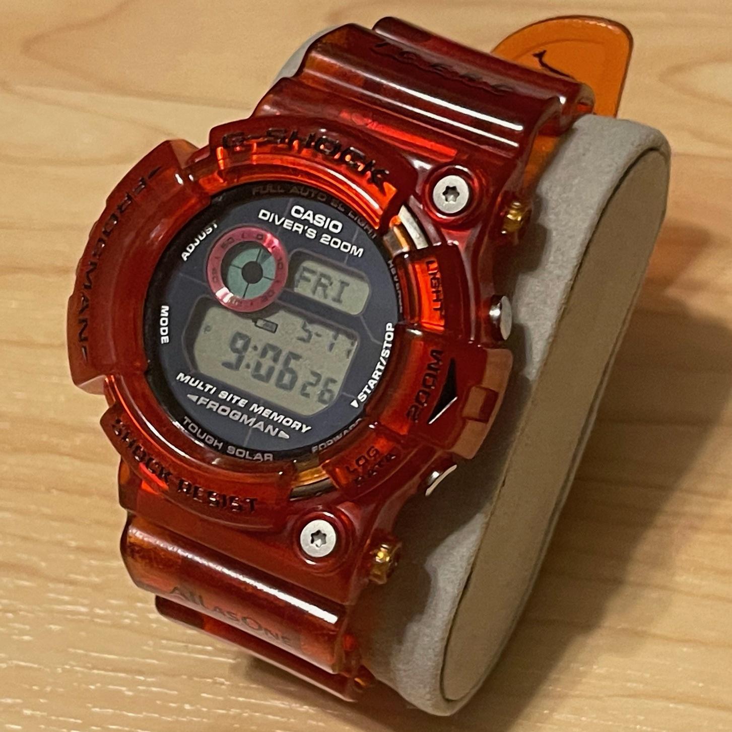 WTS] Casio G-Shock GW-203K-4 Red Jelly Frogman I.C.E.R.C.