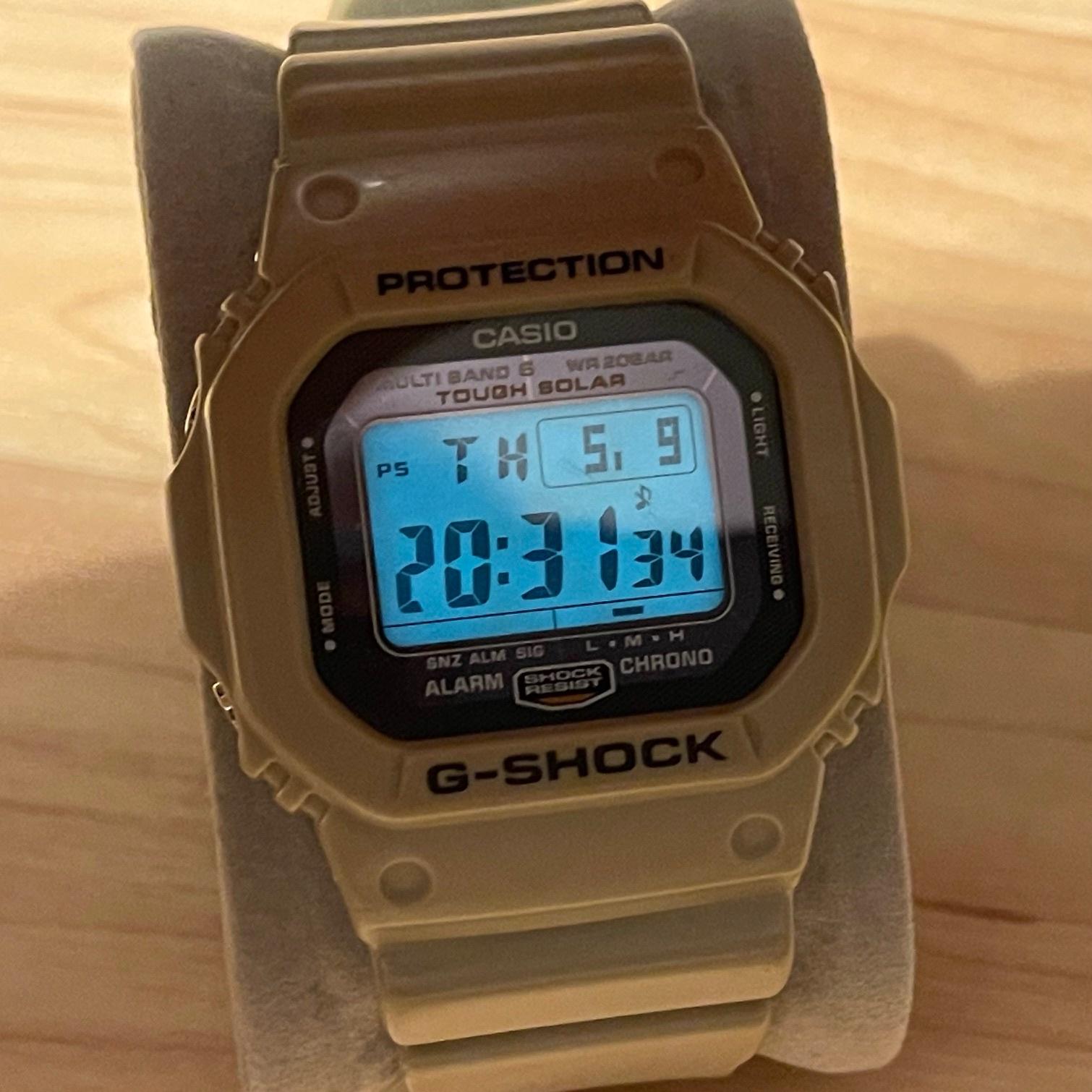 WTS] Casio G-Shock GW-M5610SD-8 Desert Sand Tan Beige Tough Solar