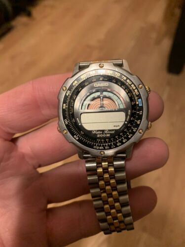 RARE Vintage 1990 Casio DW 7500 Tachymeter Diver Watch Made in Japan WatchCharts UK