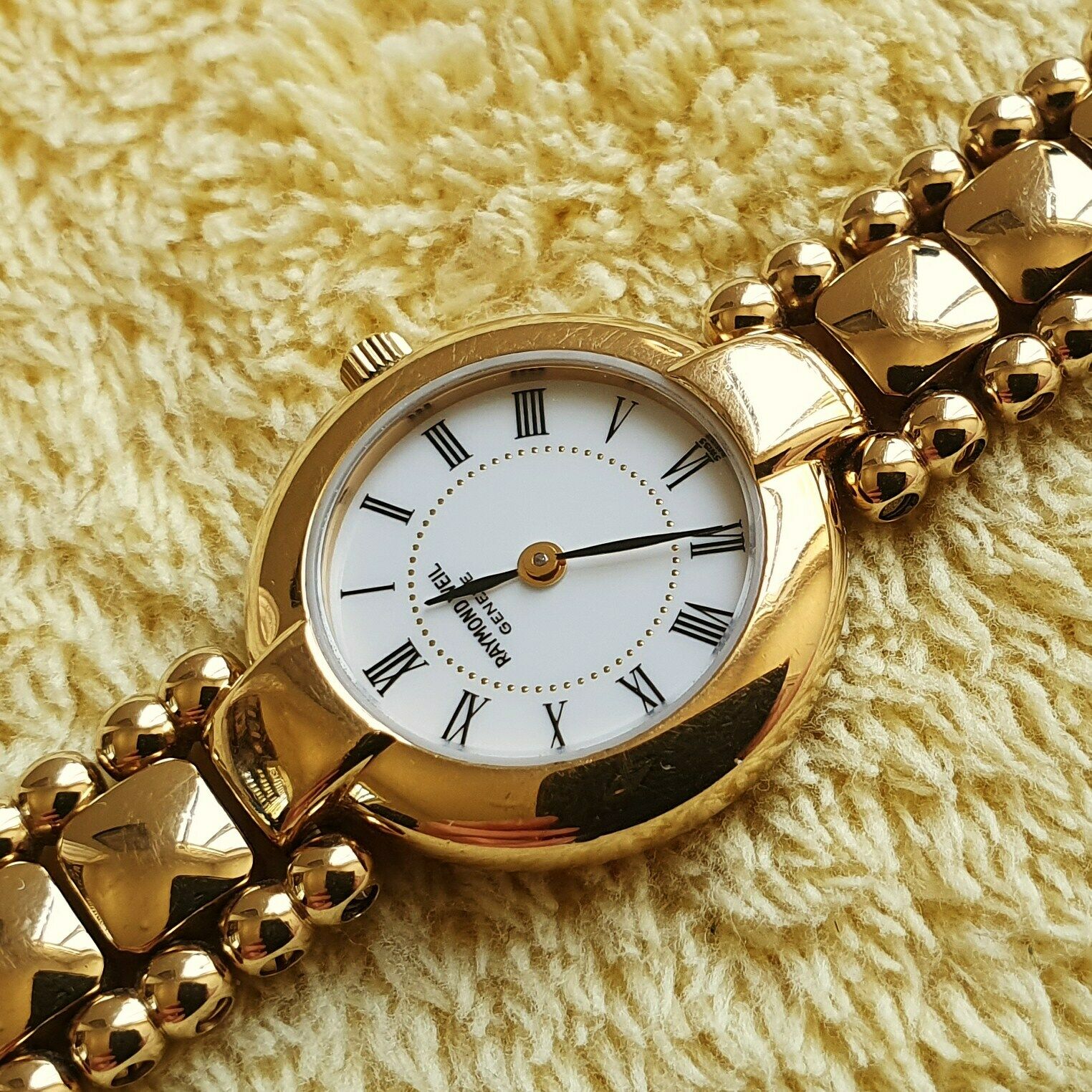 RAYMOND WEIL 5839 18KGP クォーツ レディース腕時計 52 Raymond Weil 5839 18k GP Women's Watch in Excellent Condition - 23
