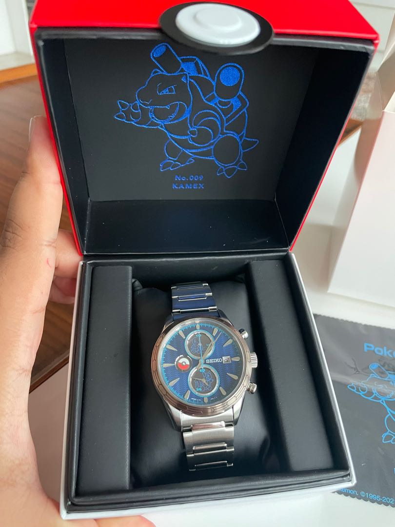 Seiko Watch Pokemon Blastoise WatchCharts