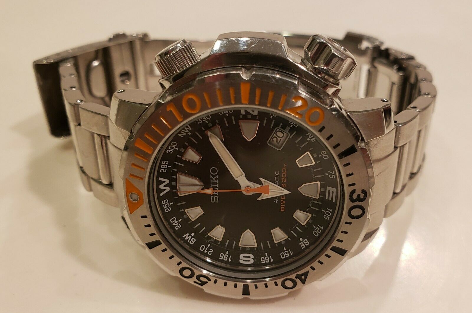 Seiko Automatic Scuba Diver s 200m 7S35 00F0 WatchCharts