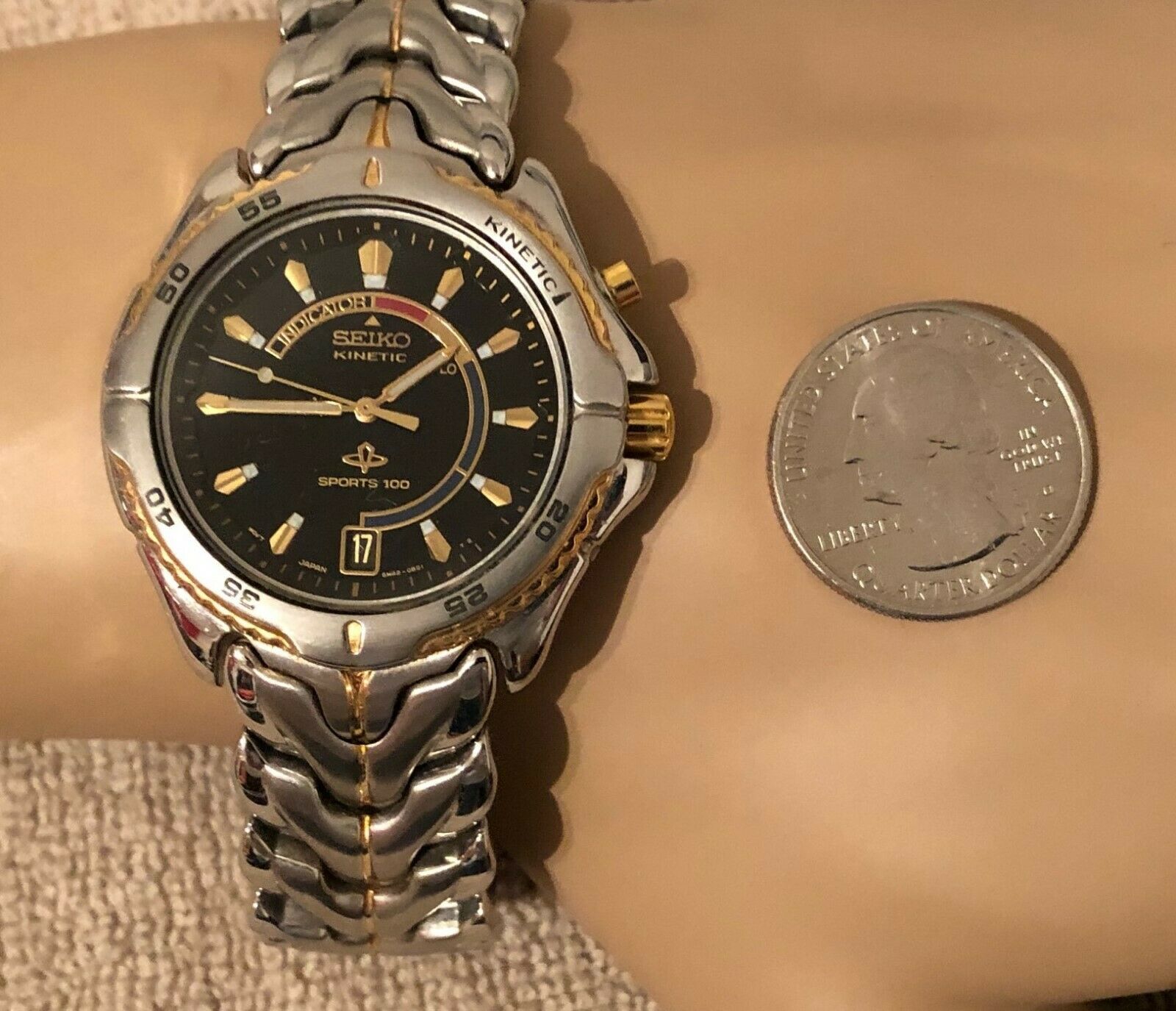 seiko kinetic sport 100