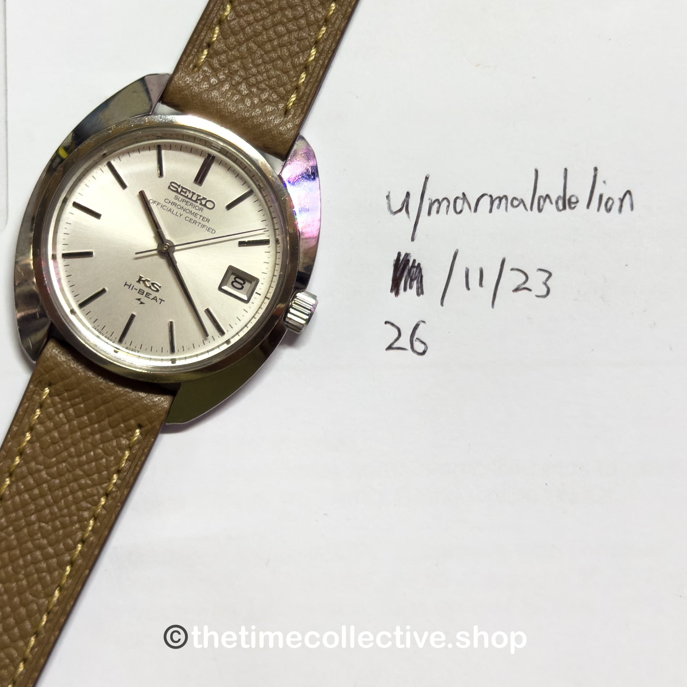WTS] King Seiko 45KS 4502-8010 Chronometer Hi-Beat 36000BPH JDM +