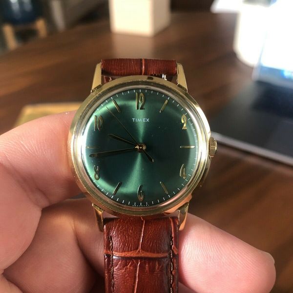 TODD SNYDER × TIMEX Marlin レア　クォーツ　美品 Timex x Todd Snyder Marlin Reissue Limited Edition Olive