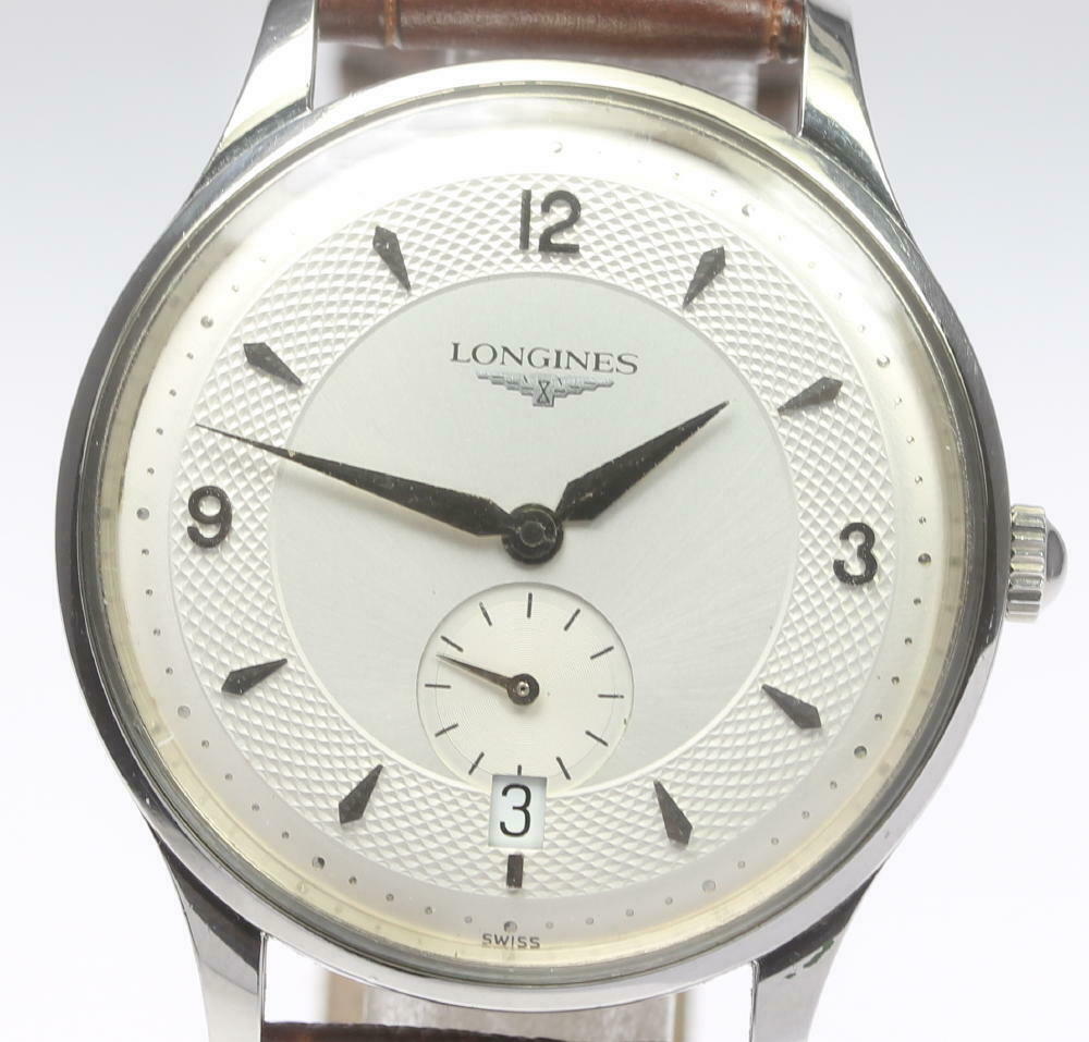 LONGINES L4.685.4 Automatic Leather Belt Men s Watch 485820