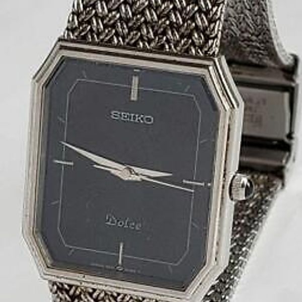 Seiko Dolce Watch 9531-5080 Men's Quartz 80s Battery Replaced