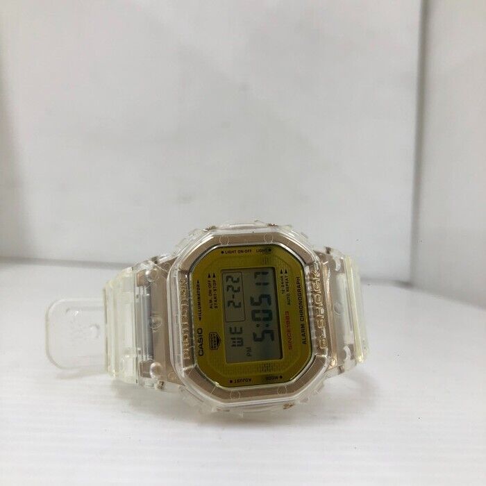 Casio G-shock DW-5035E-7JR 35th Anniversary Glacier Gold Model