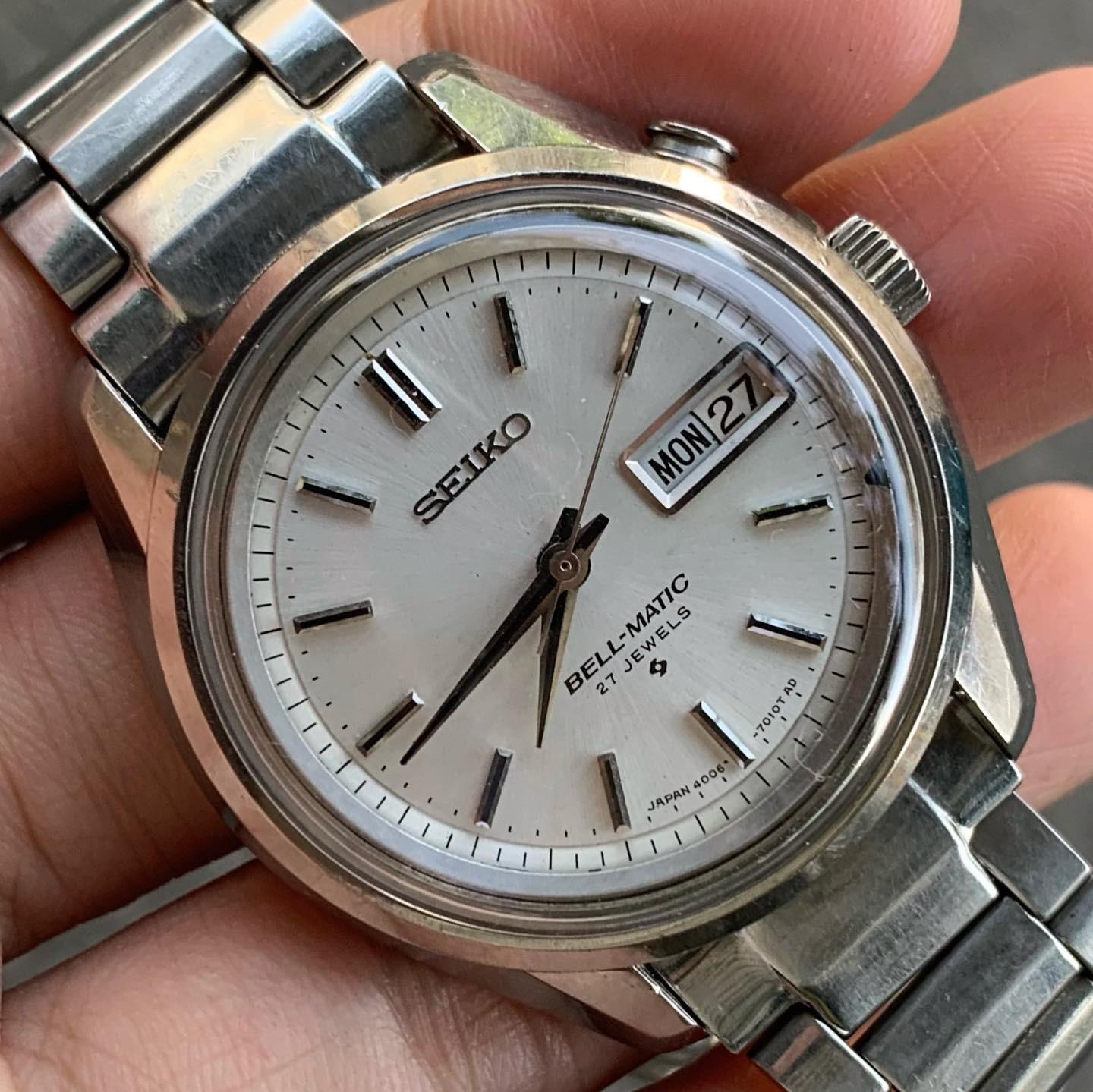 WTS] Vintage Seiko Bell-matic ref 4006-7011 | WatchCharts Marketplace