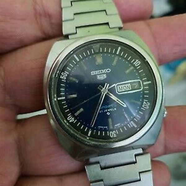 SEIKO 5 SPORTS 21 JEWELS 6119-6023 VINTAGE AUTOMATIC JAPAN MADE - JBC ...