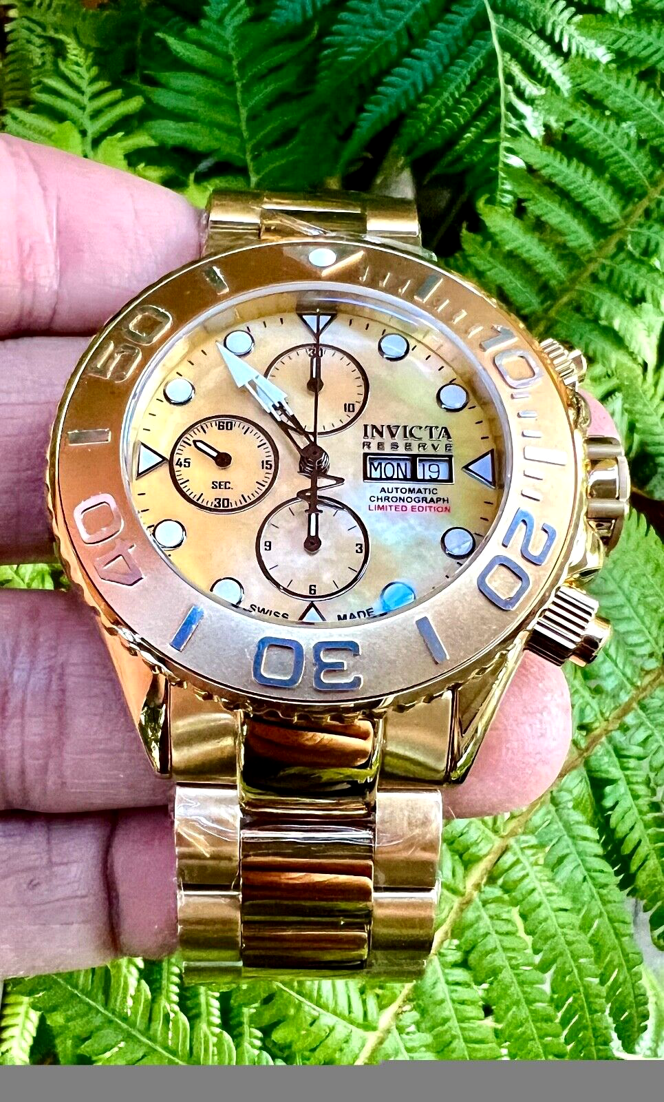 Invicta Men 43100 New Grand Diver Swiss Made SW500 Automatic Limited ED Watch WatchCharts Marketplace