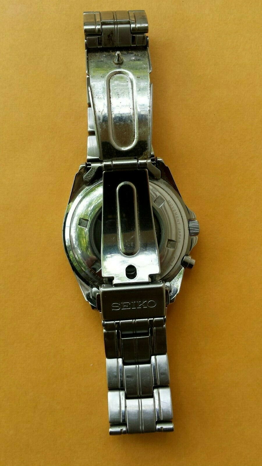 Seiko TITANIUM Perpetual calendar 20 BAR & KENETIC 50M WATCH LOT