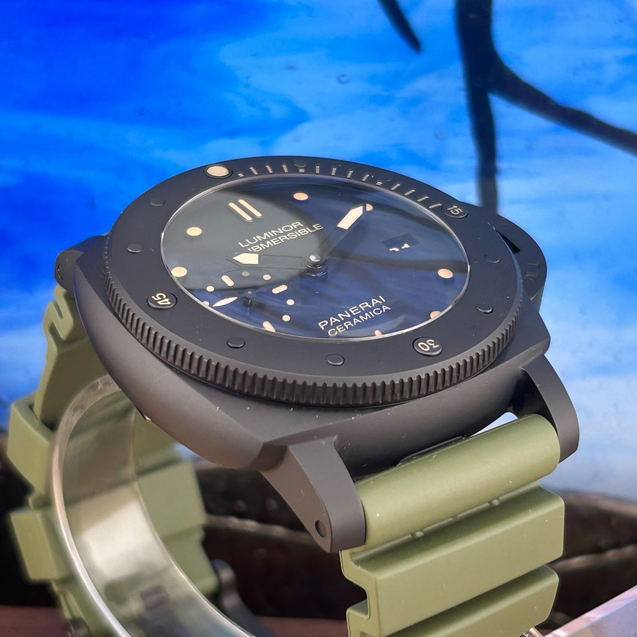 WTS Panerai PAM00508 Ceramica 47mm Luminor Submersible 1950 3