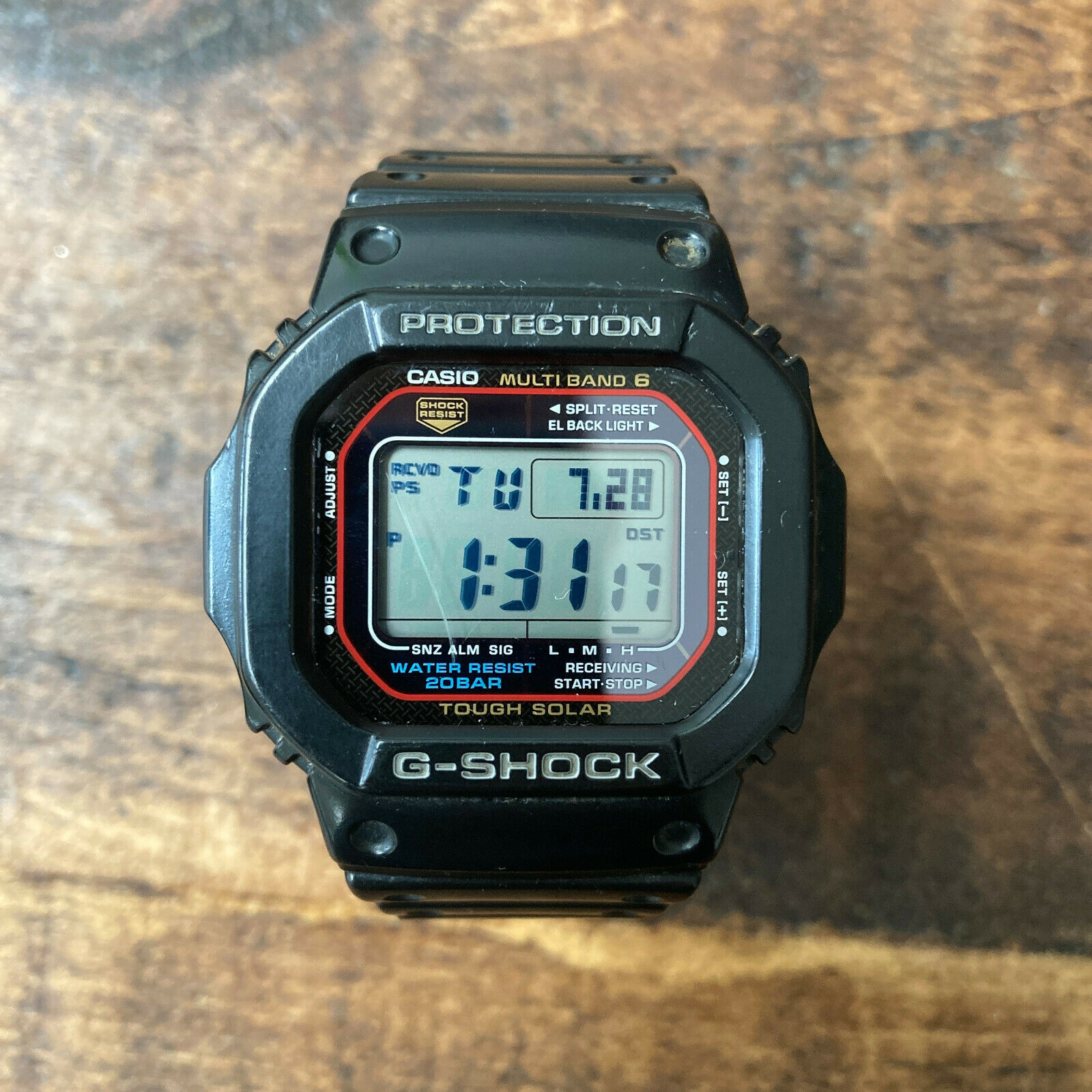 Casio G Shock Gw M5610 1er Digital Wristwatch Black Grey Watchcharts