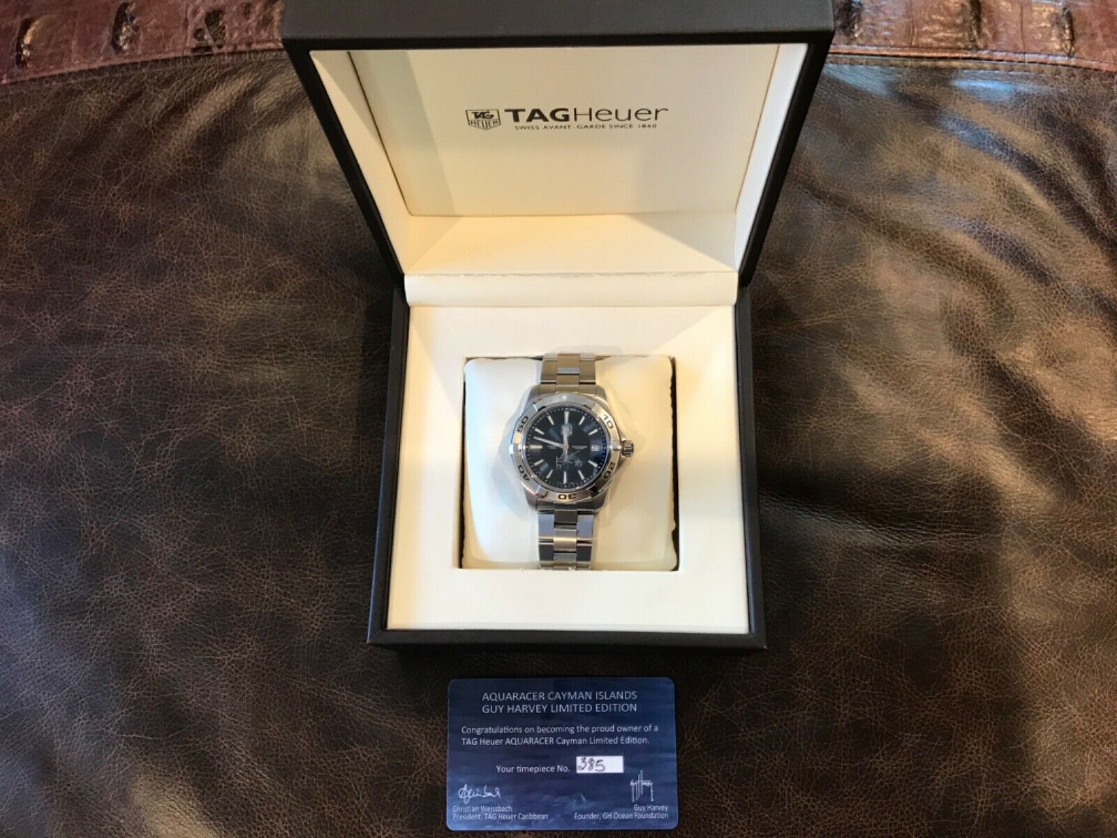 Guy harvey tag outlet heuer watch