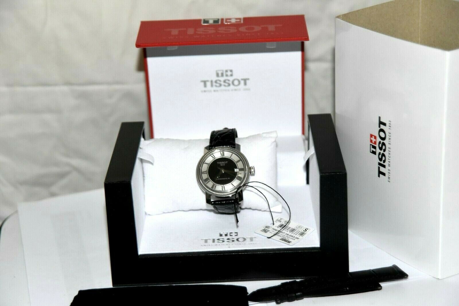 Men s Tissot Bridgeport Powermatic 80 Automatic 23J Wrist Watch