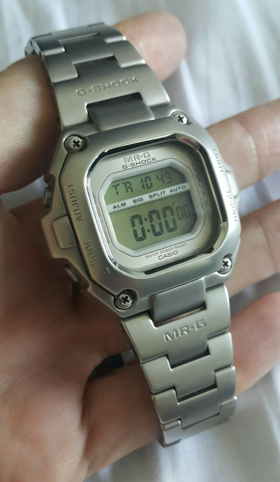 Casio G-Shock MR-G Mod.1569 MRG-110 20 Bar Japan A Rare Digital