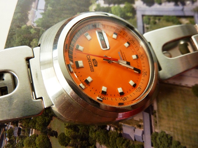 SOLD: Seiko 5 Sports 7S36-0050 Orange dial. SBSS003 Model. Reissue 1990 |  WatchCharts Marketplace