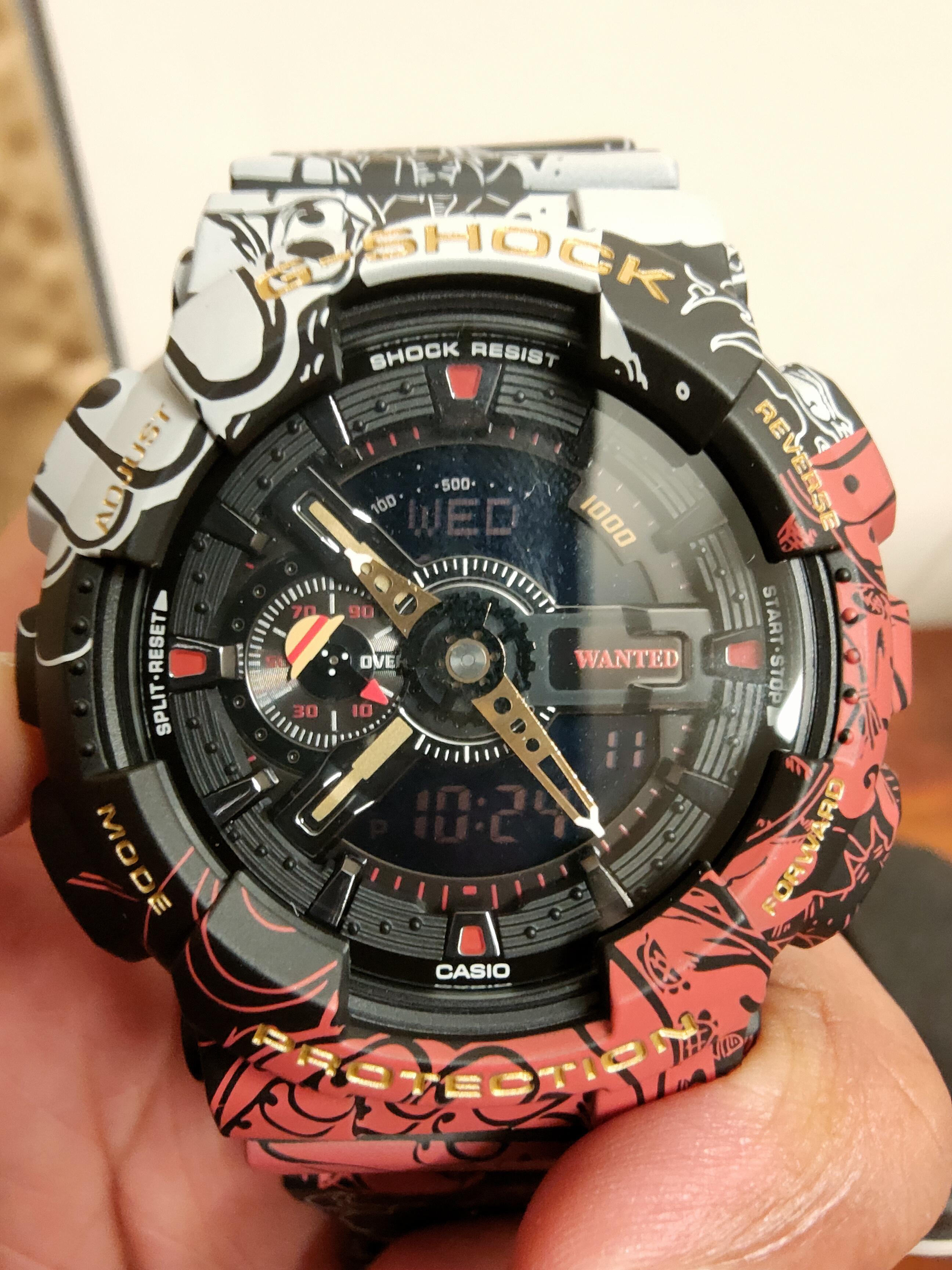 G shock x discount one piece ga 110