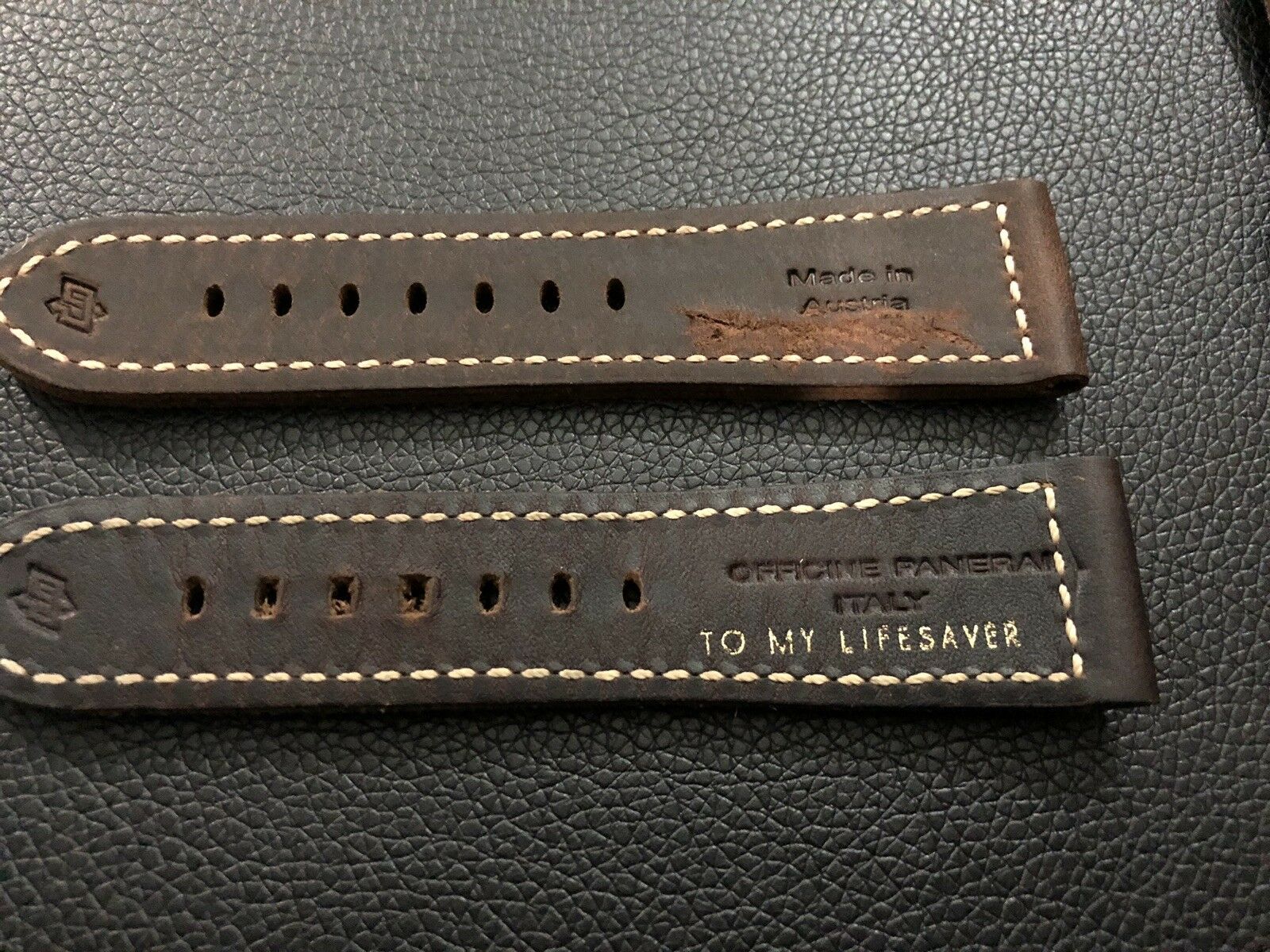 PANERAI WATCH STRAPS DEATH WISH BRUCE WILLIS AUTHENTIC ORIGINAL