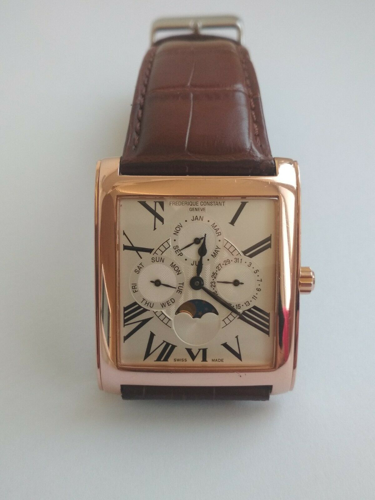 Frederique Constant Carree Persuasion Moonphase FC265x3c24/6