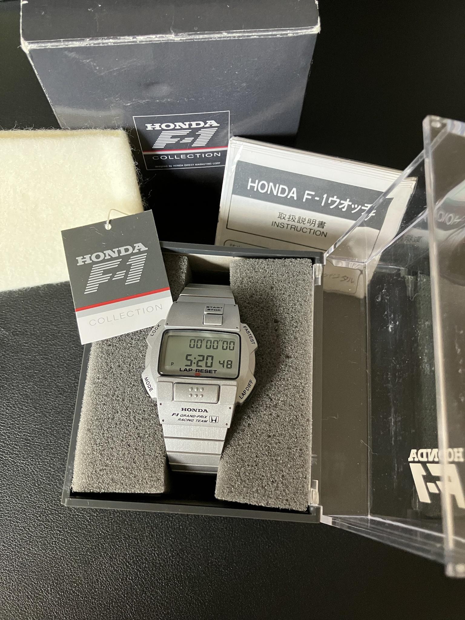 WTS] 1992 Honda F-1 Team Digital Watch - Seiko A781-4010 | WatchCharts