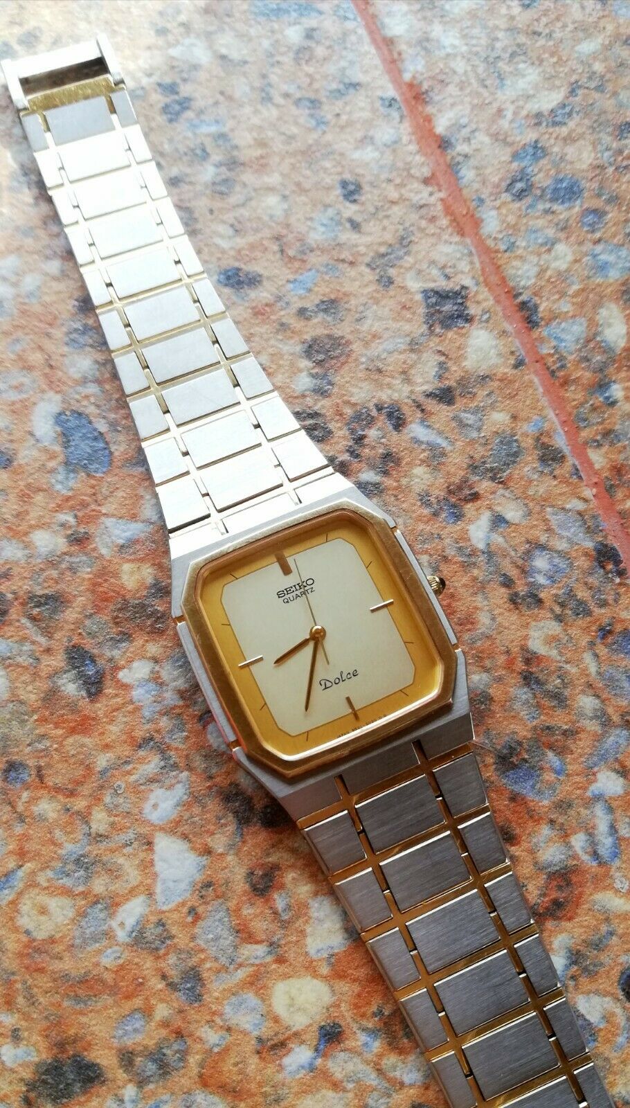 ポケット時計 Seiko Vintage Dolce Excelina SEIKO Dolce & Exceline SWDB 057 Silver Quartz | eBay
