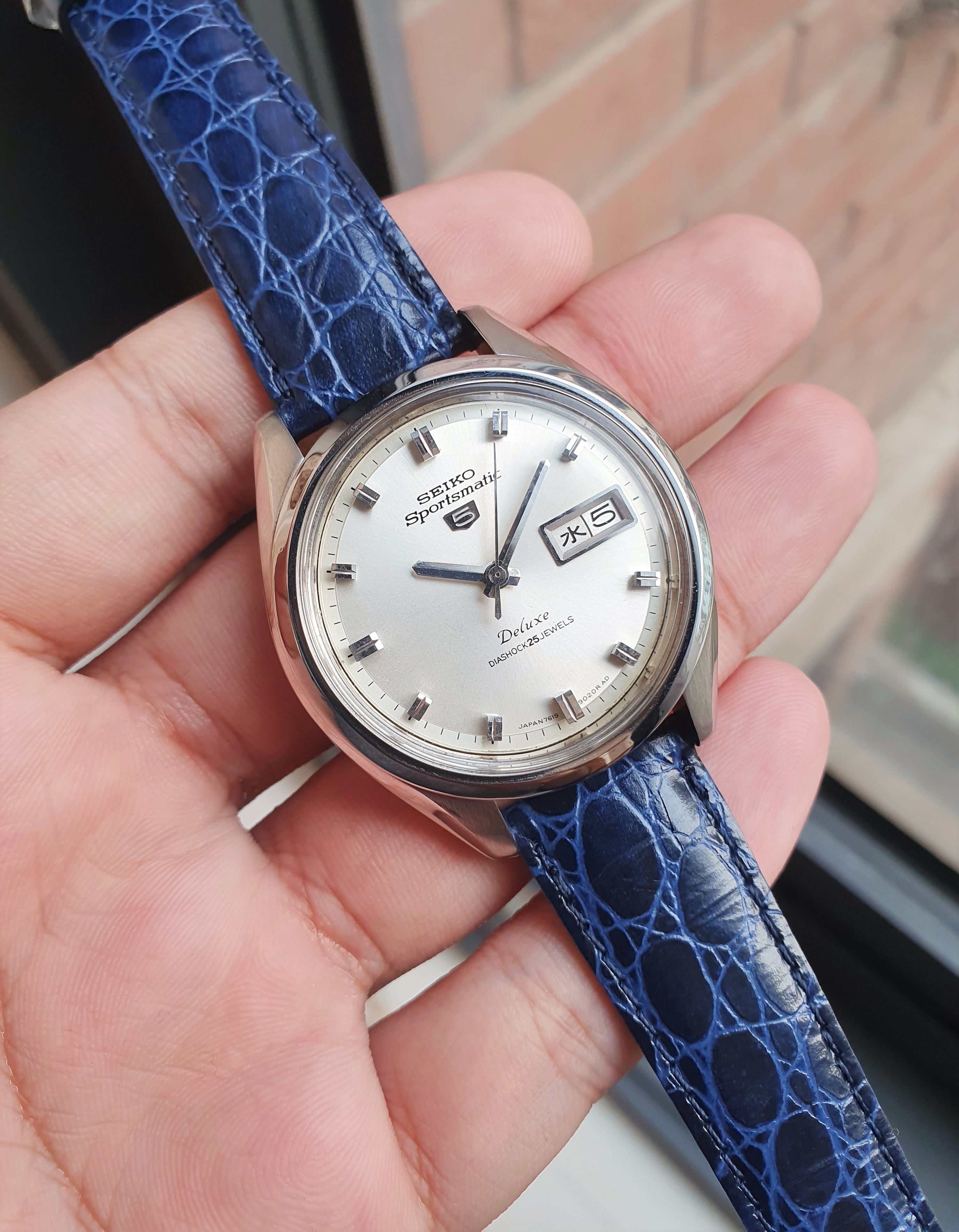 WTS] Seiko Sportsmatic Deluxe 1967 Jumbo SERVICED Rare Vintage