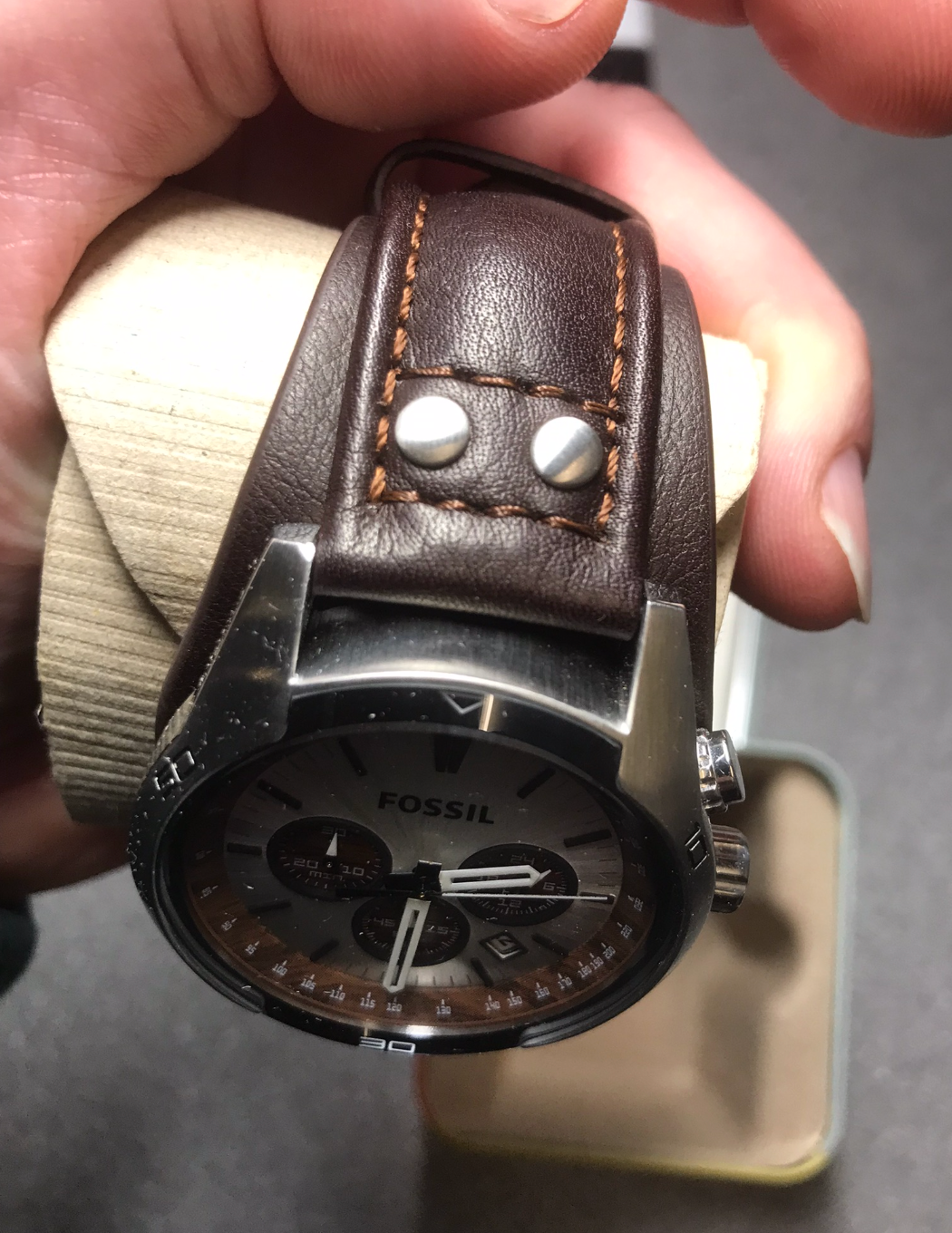Uncharted Nathan Drake Watch - Fossil Coachman CH2565 Chronograph Cosplay |  WatchCharts Marketplace