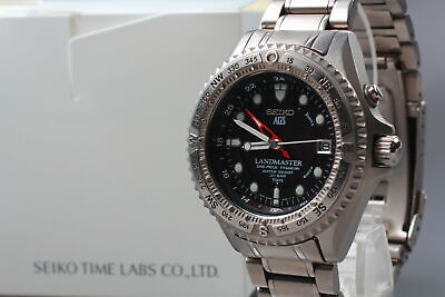 1994 [Exc+5] SEIKO SBCW001 LANDMASTER 5M45-6A00 AGS Titanium Men's
