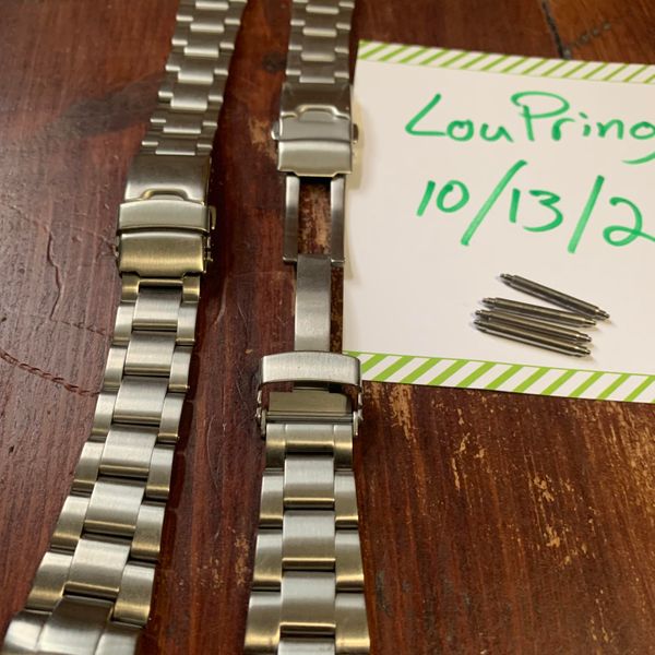 [WTS] 2 Islander bracelets 20mm one w/ end link conversion kit