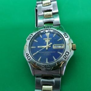 Vintage Seiko 5 Sports Men's Watch Automatic 7S36-00A0 Skeleton Back For  Repair | WatchCharts