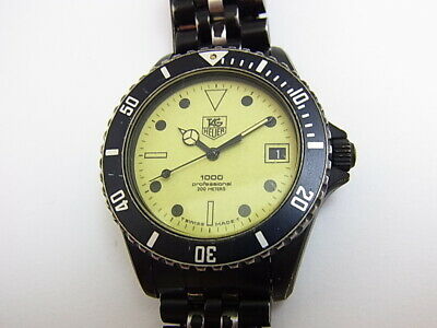 Tag Heuer 1000 Bond Night Diver Lumi Dial St.Steel Men s 41mm