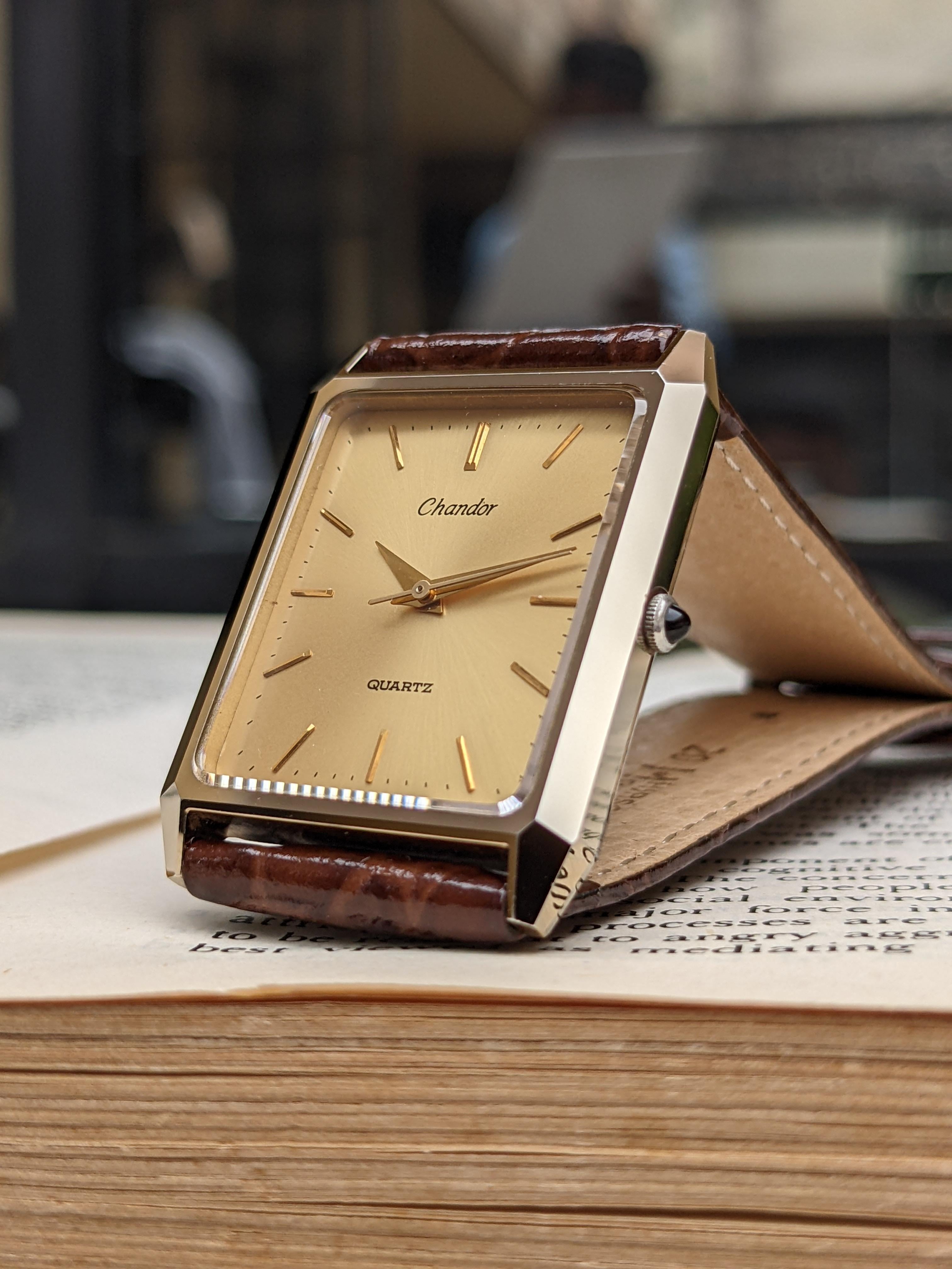 WTS] Orient Chandor Tank in Tungsten Carbide Case with Hirsch