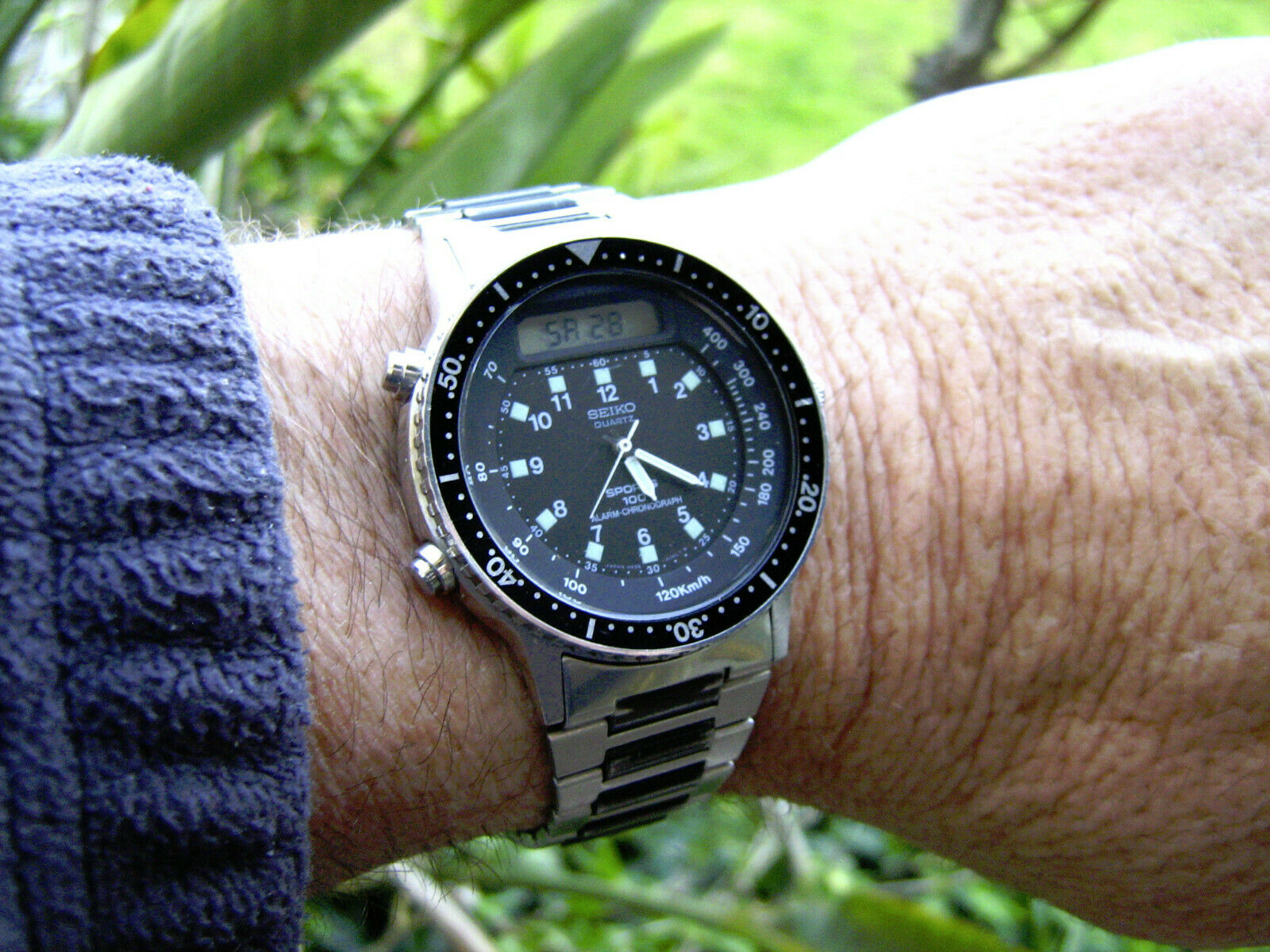 SEIKO BABY ARNIE H556 5029 ANALOG DIGITAL WATCH WatchCharts Marketplace
