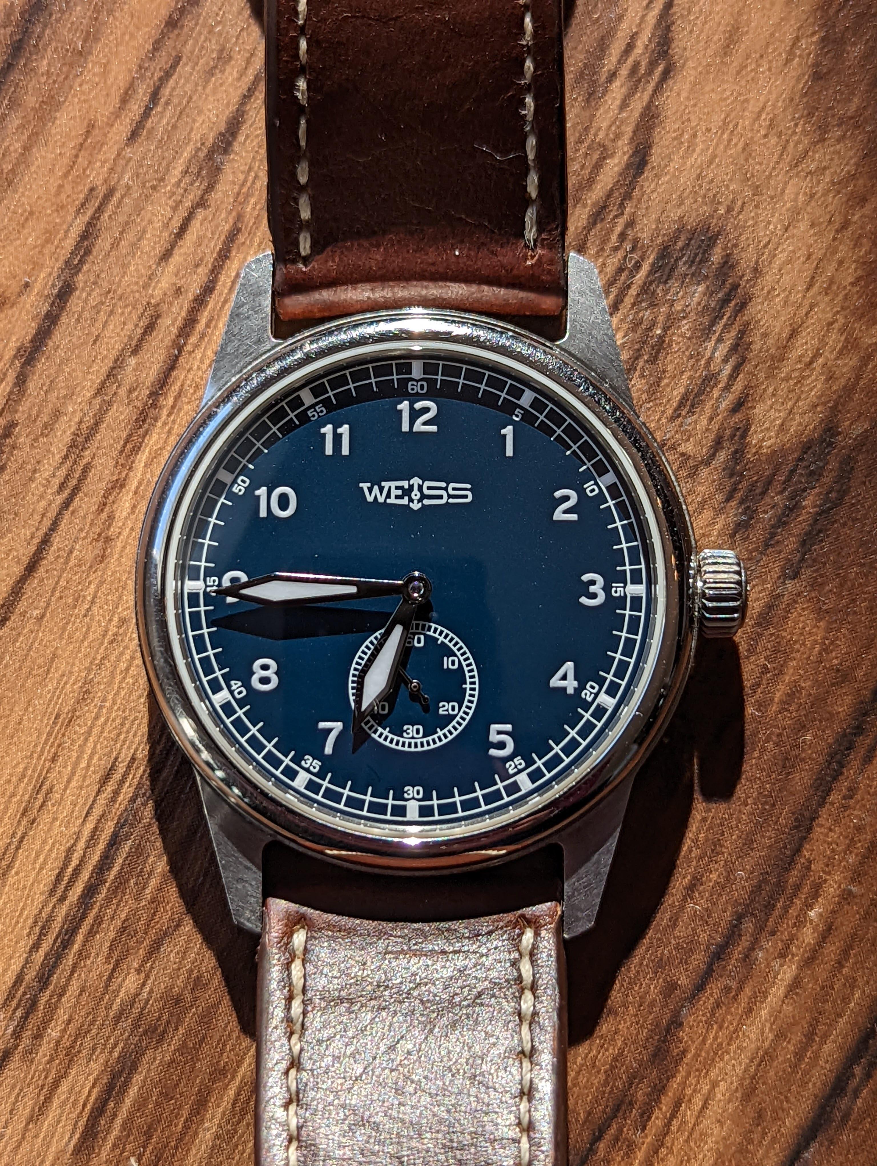 Weiss 38mm standard on sale issue